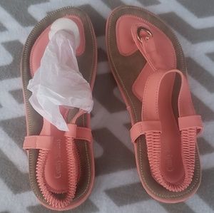 Comfy walking sandals